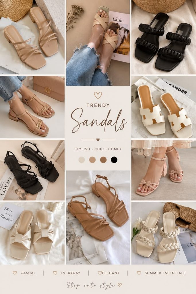 Trending Summer Footwear Designs Loved by Fashion Enthusiasts