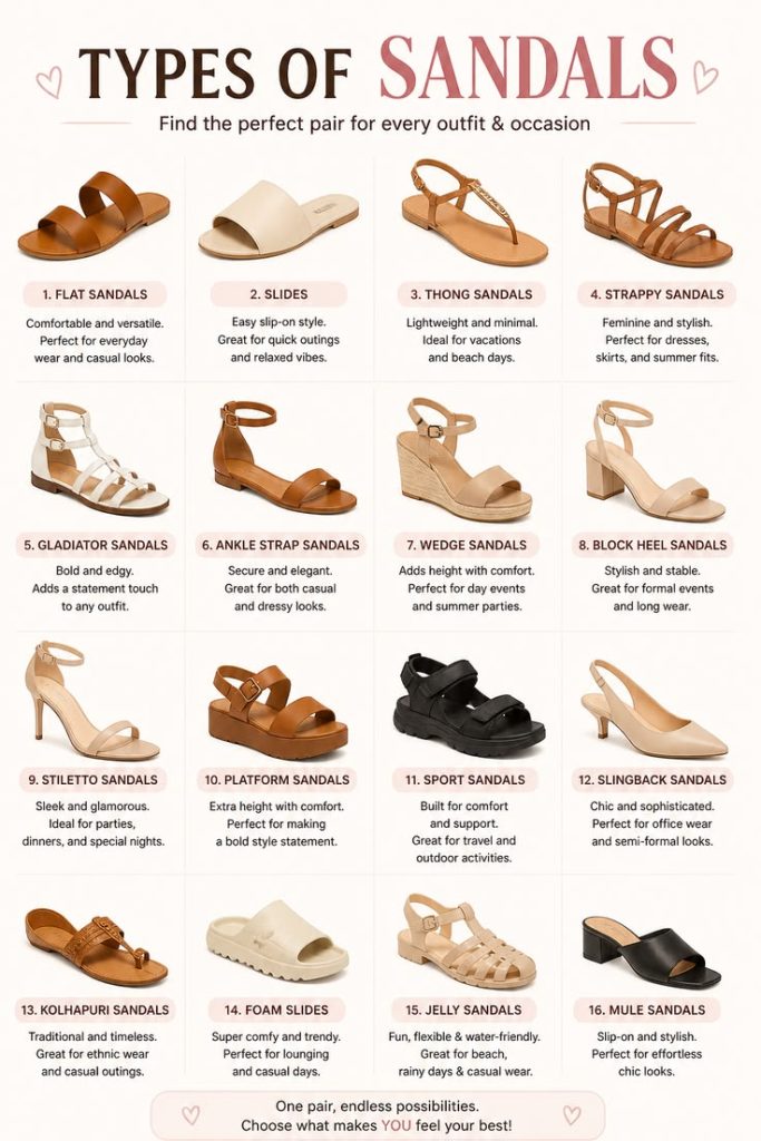 How to Choose the Perfect Summer Footwear for Every Occasion