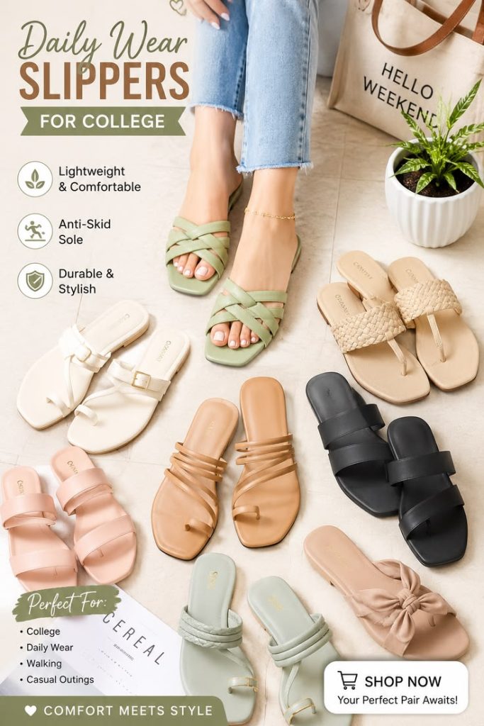 Why Casual Slippers Are an Essential Part of Daily Comfort